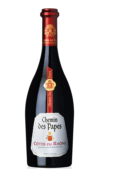Chemin Des Papes  Cotes Du Rhone Rouge