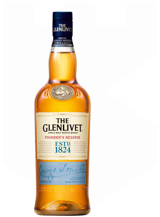 Glenlivet Founder's Reserve + 2 Pahare