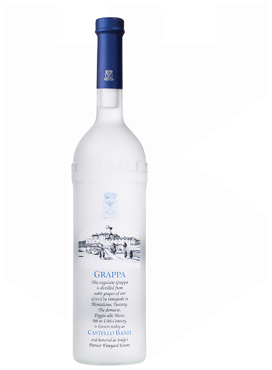 Banfi Grappa Di Brunello Blu Torre Castello
