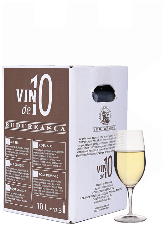 Budureasca Bag In Box Sauvignon Blanc