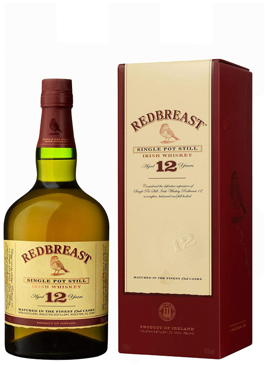 Redbreast 12 Year Old Single Pot Still Irish Whiskey