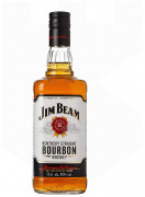 JIM BEAM White Label Kentucky Bourbon Whiskey 70cl