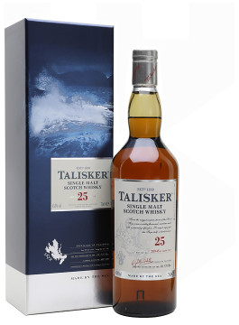 Talisker 25 yo box